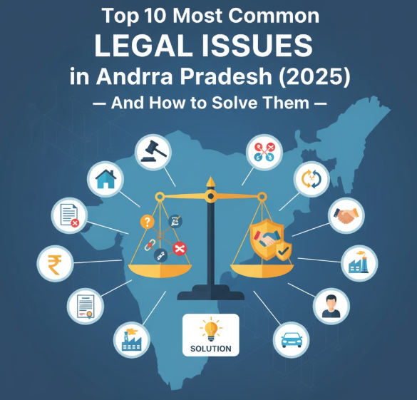 Top 10 Most Common Legal Issues in Andhra Pradesh (2025) — And How to Solve Them